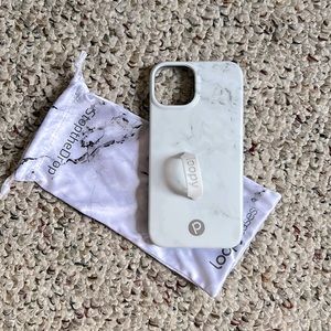 Loopy iPhone 14 case in marble